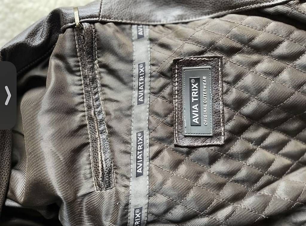 Giacche: Herrenlederjacke_ von Avis Trix Größe S_ Bomber Jacket – Usato da Jonen venduto da Jamber01 2