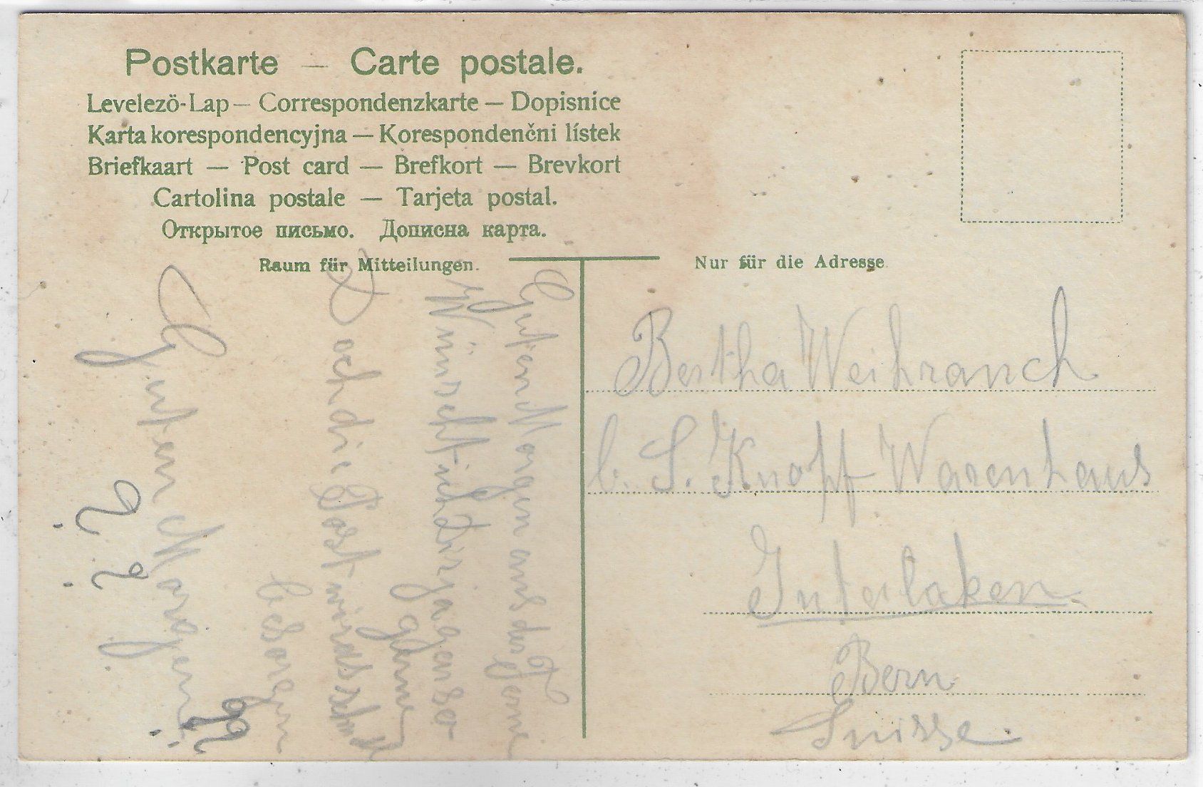 Cartoline postali: Trachtenmädchen mit Ziege – Usato da Ettingen venduto da Kartenplanet 1