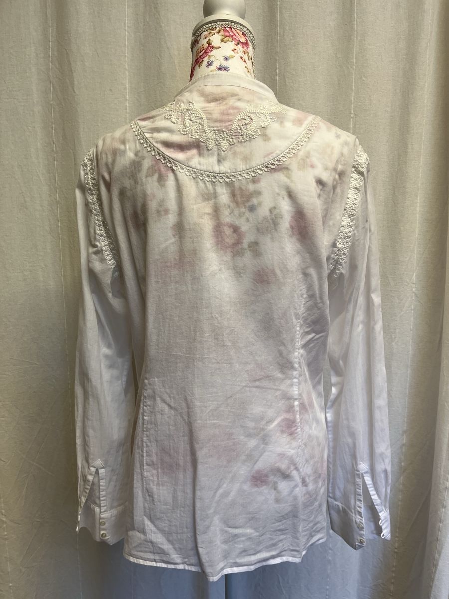 Massimo Dutti Chemisiers: Weisse langarm Bluse von Massimo Dutti Gr. 38/40 – D'occasion à Unterägeri par Thomasli 4