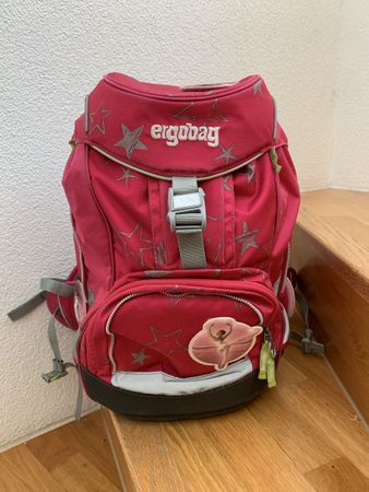 Schulrucksack Ergobag inkl. 4 Kletties Balett