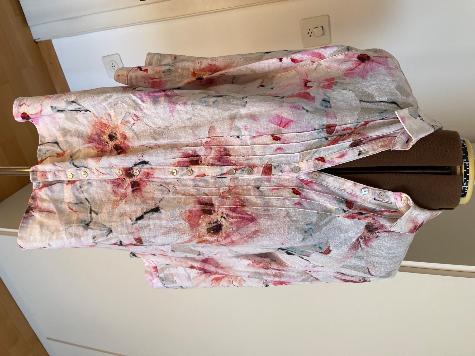 Gerry Weber Camicette: GERRY WEBER Leinenbluse mit 3/4 Armlänge, Gr. 42 – Usato da Meggen venduto da tulipe21 3