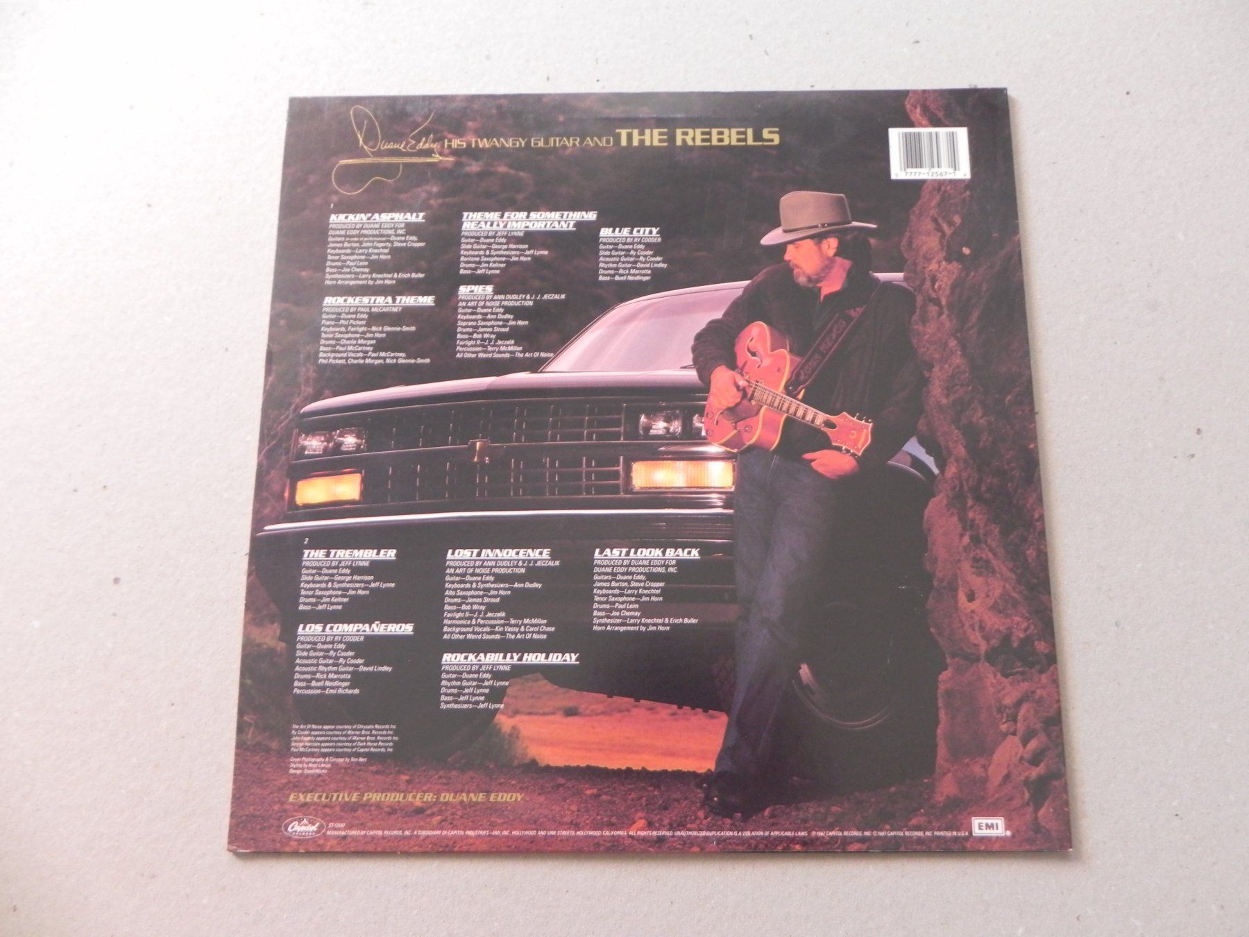 Dischi in vinile: LP USA Rock Duane Eddy 1987 The Rebels – Usato da Siebnen venduto da krimsie 1