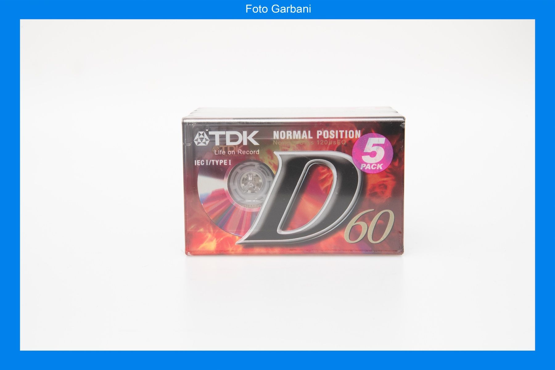 Kompaktkassetten: TDK D 60 – Neu und originalverpackt aus Muralto von FotoGarbani