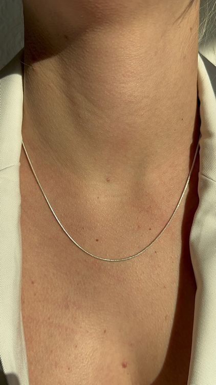 SODIAL 2 Meter Versilberte Kette – Perfekt Für DIY-Schmuck, Näharbeiten & Kunstprojekte