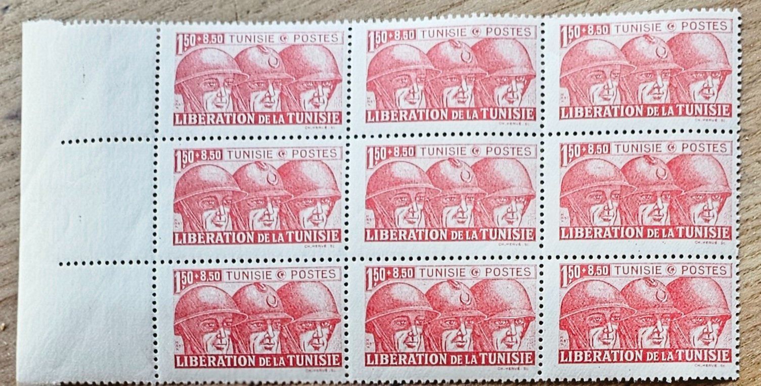 Tutti i francobolli: Libération de la Tunisie ** 1943 – Nuovo (secondo la descrizione) da Les Valettes venduto da Nuba1