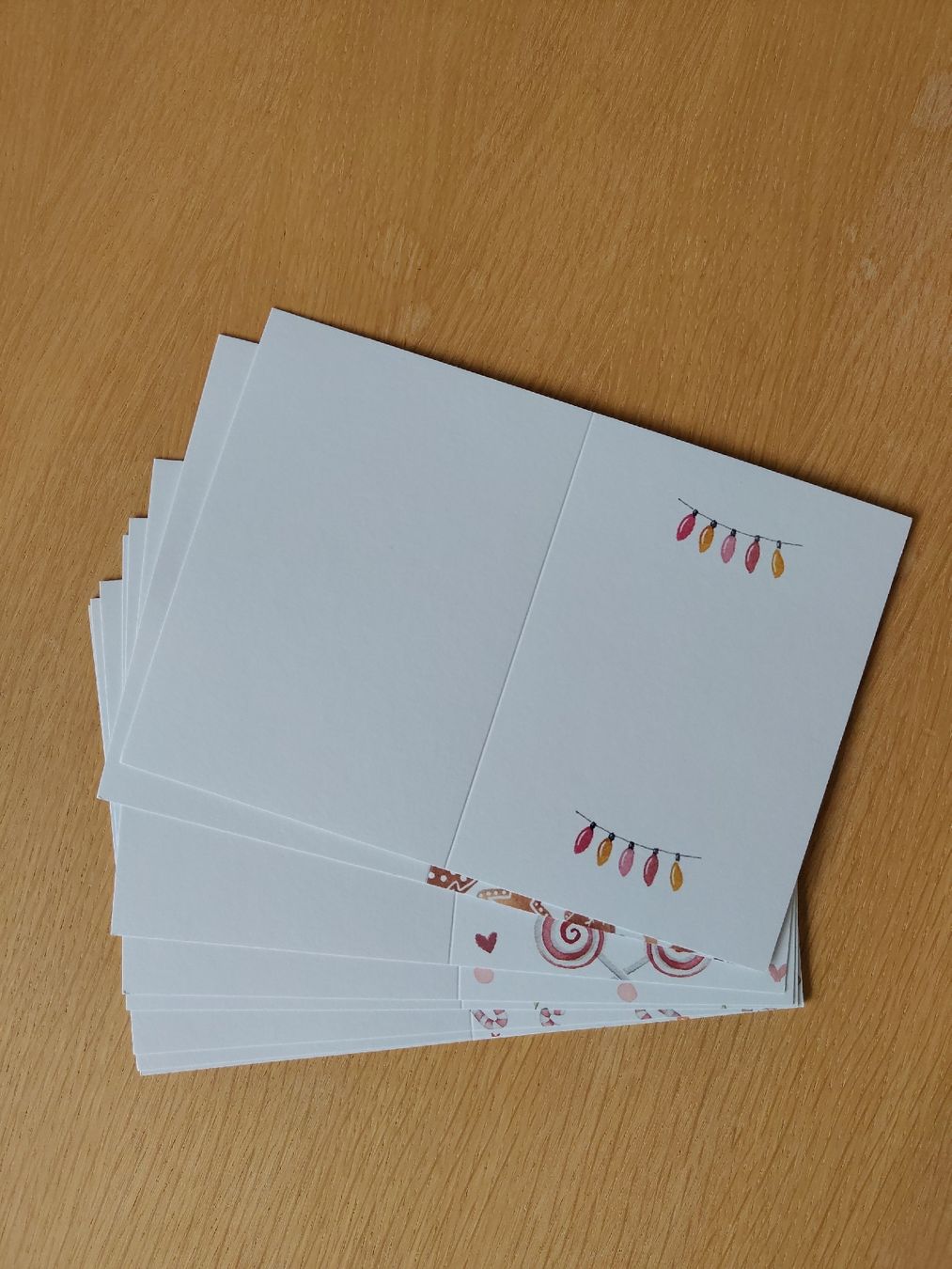 Karten: 8 Weihnachtsdoppelkarten – Neu (gemäss Beschreibung) aus Speicher von nin_c6gg 2