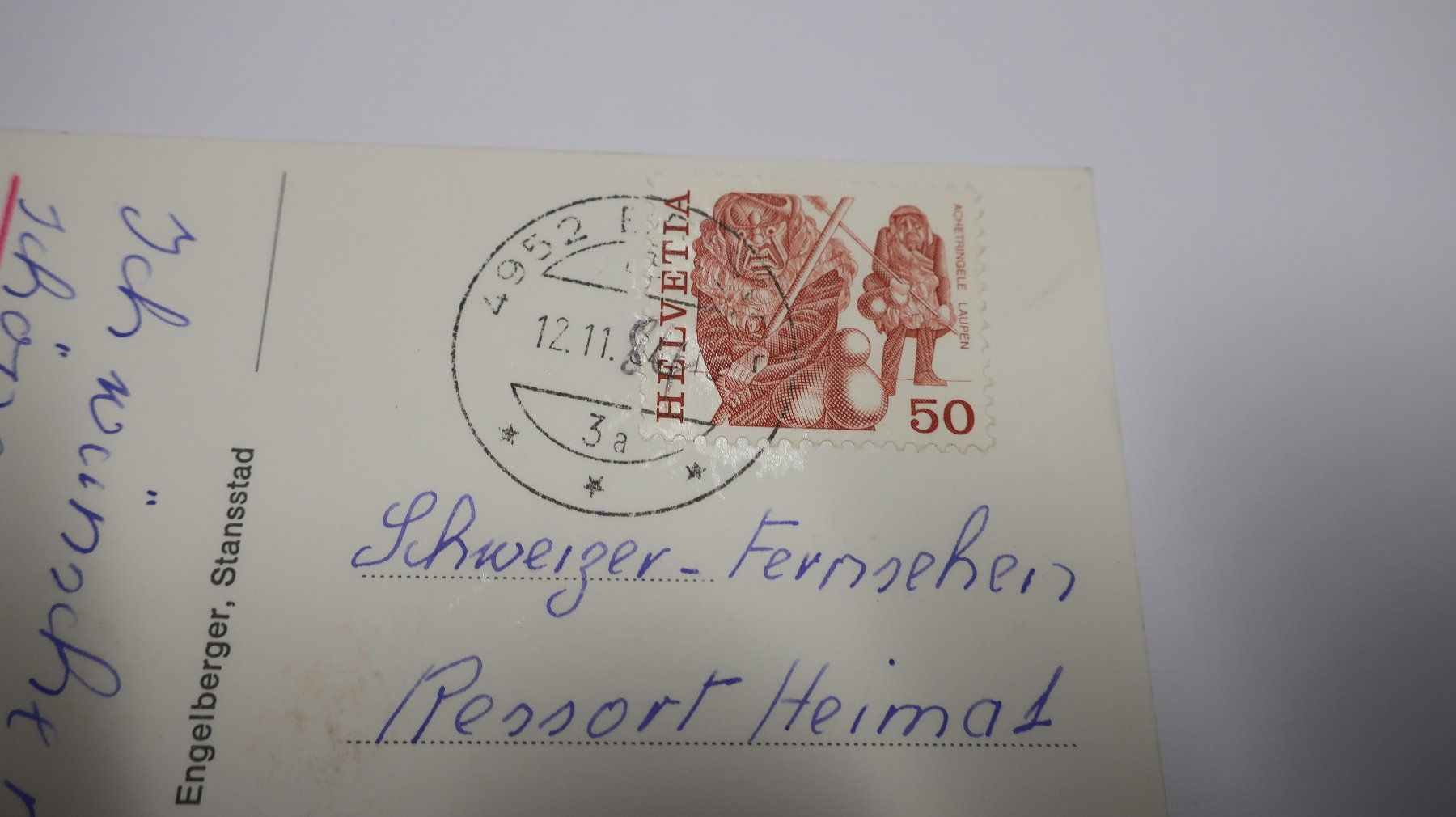Ansichtskarten: Eriswil  1984 – Gebraucht aus Cormoret von Pascalll2001 4