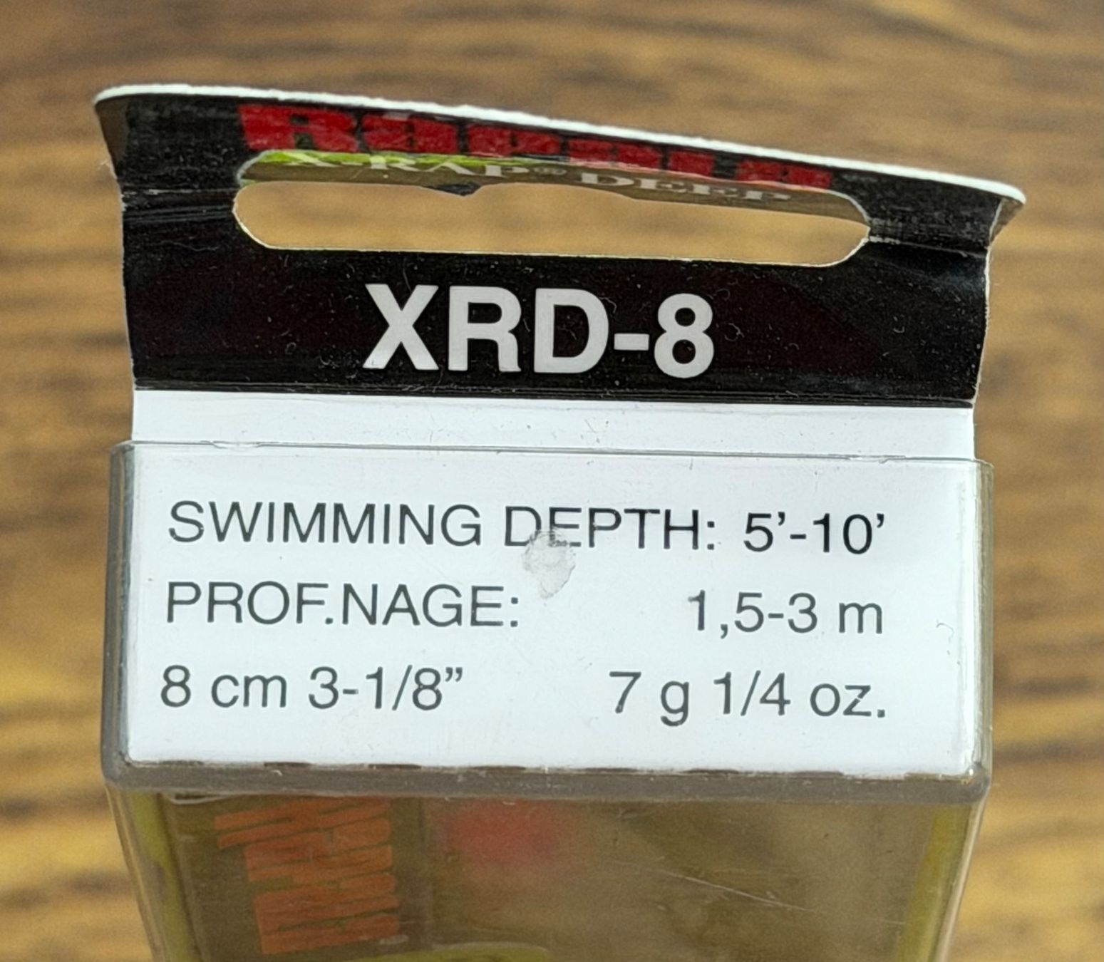 Rapala Esche: RAPALA X RAP DEEP DIVING SLASHBAIT - 8cm 7g #20 – Nuovo e nell'imballaggio originale da Widnau venduto da Fishingtackle_Oggy 1