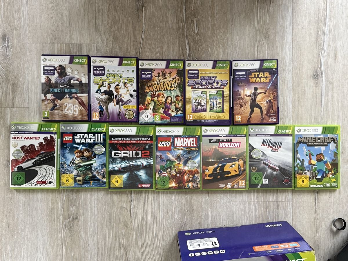 Microsoft Console: XBOX 360 Set inkl. Lenrad – Usato da Rickenbach ZH venduto da Pyro_Iced 2