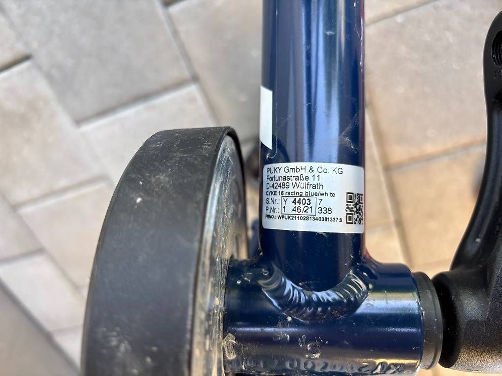 Biciclette: PUKY CYKE 16 ZOLL – Usato da Volketswil venduto da bst_zpp6 2