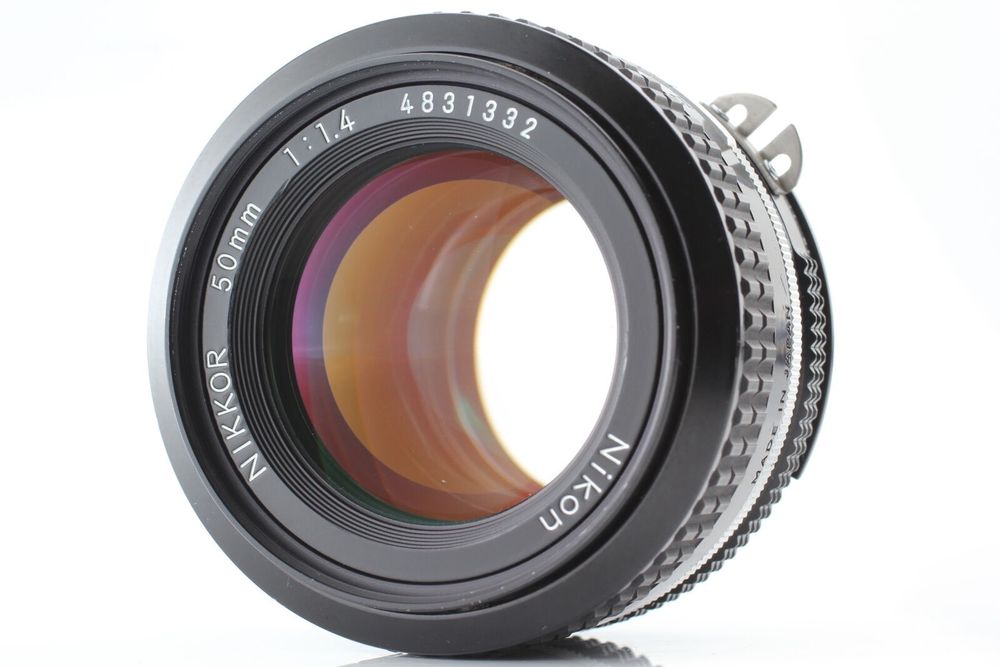 Nikon FE2 SLR Black With Nikkor 50mm f/1.4 AI-S Lens and Strap