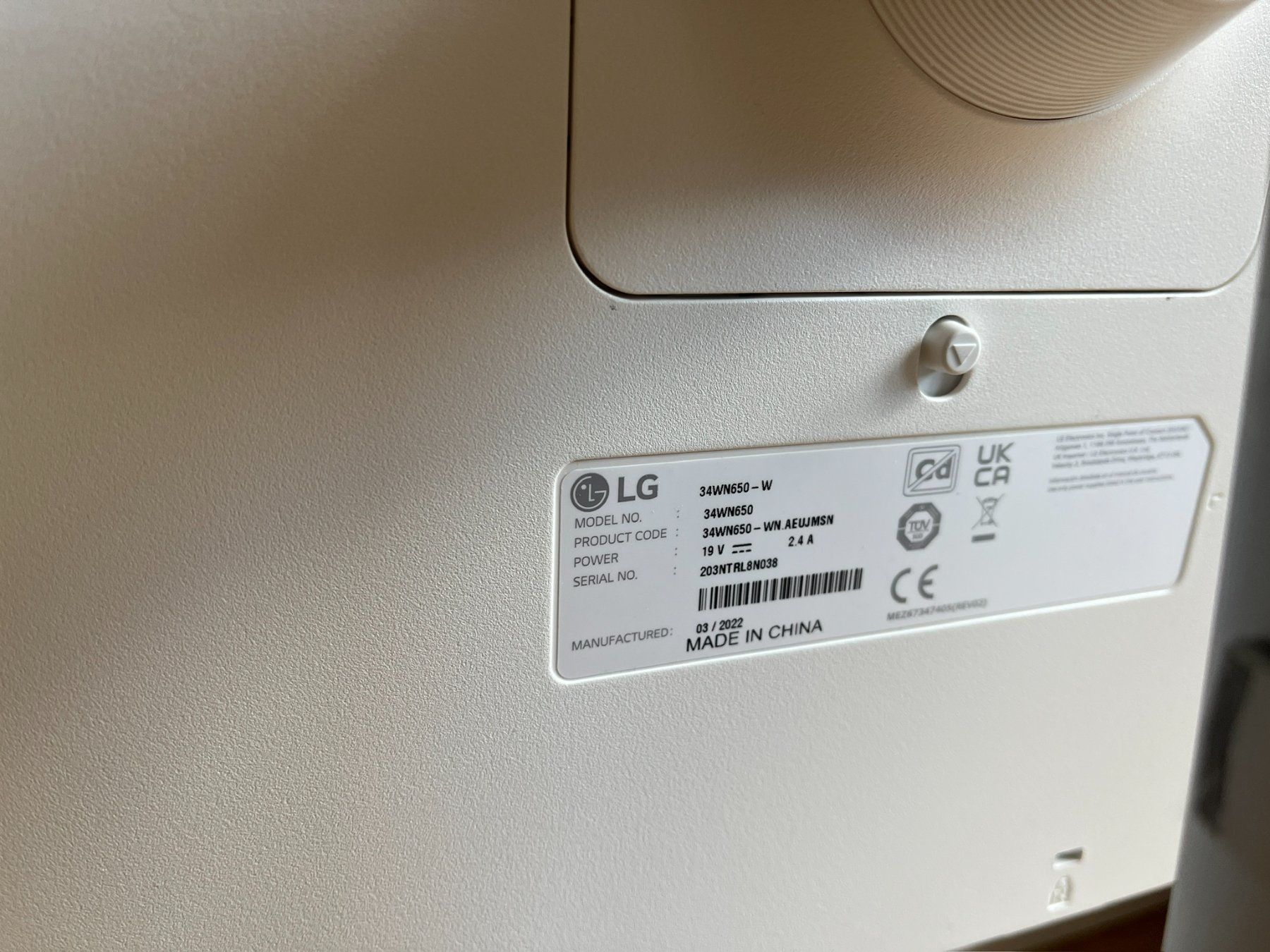 LG Monitore: LG 34WN650-W – Gebraucht aus Naters von Jem777 3