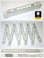 1 kleiner Gliedermeter (1m), sowie 1 Metall-Längenmass 15 cm
