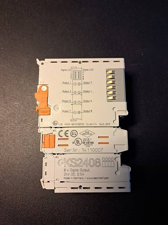 Beckhoff Componenti elettronici: Beckhoff KS2408 8 x Digital Output – Usato da Oekingen venduto da eagle89 1