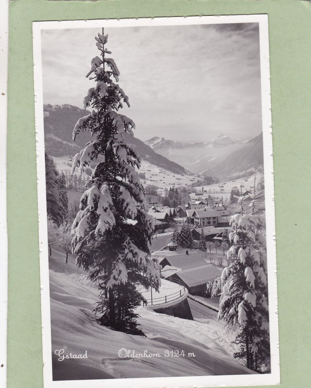 Cartoline postali: Gstaad Oldenhorn – Usato da Herisau venduto da Lisegrat2008