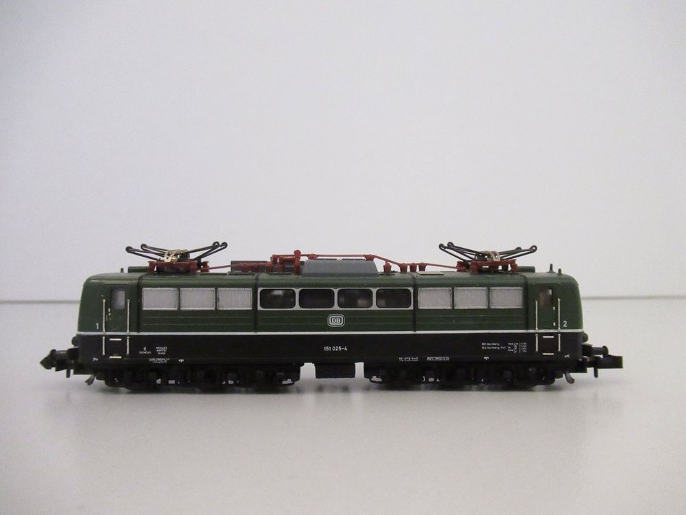 Trix Modelleisenbahnen: Minitrix 2056 E-Lok BR151 DB Deutsche Bahn DC Spur N Elektro – Gebraucht aus Basel von mhmarken 1