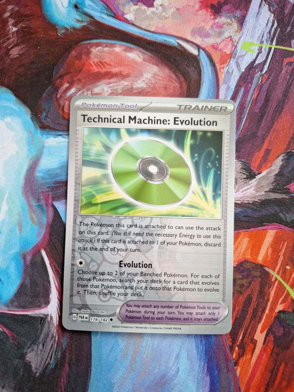 Pokémon Carte collezionabili: Technical Machine Evolution Reverse Holo - Paradox Rift – Usato da Altstätten SG venduto da GGsGameshop