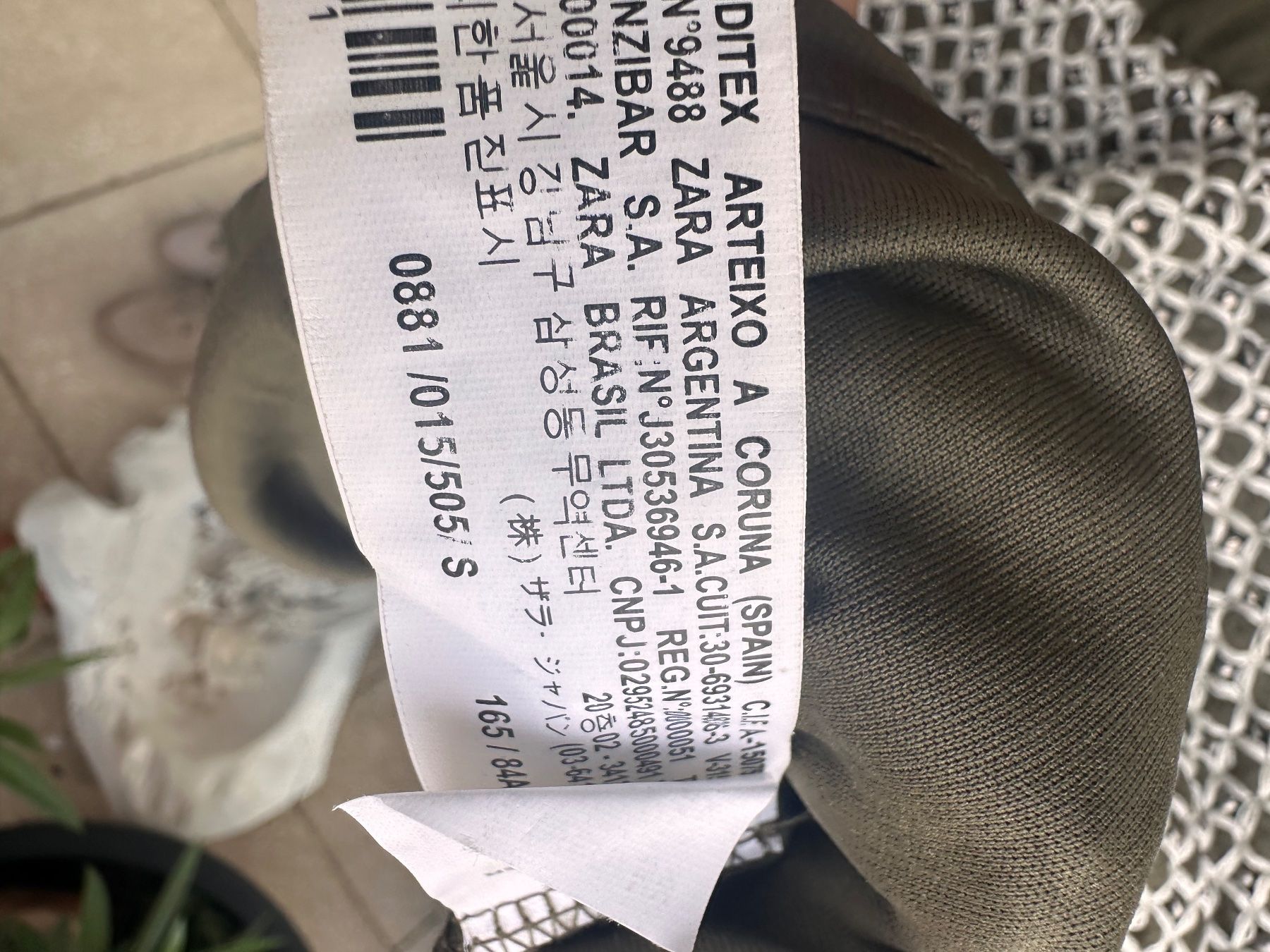 Zara Vestiti: Zara-Kleid Gr S, olive – Usato da Volketswil venduto da iac_yf9h 1