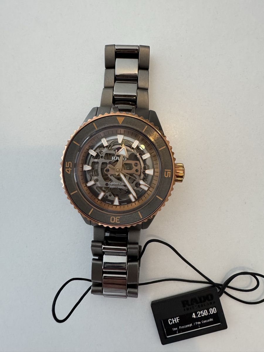 Rado Orologi: Rado captain cook high tech ceramic skeleton  – Nuovo e nell'imballaggio originale da Lausanne venduto da sai_8bx5 7