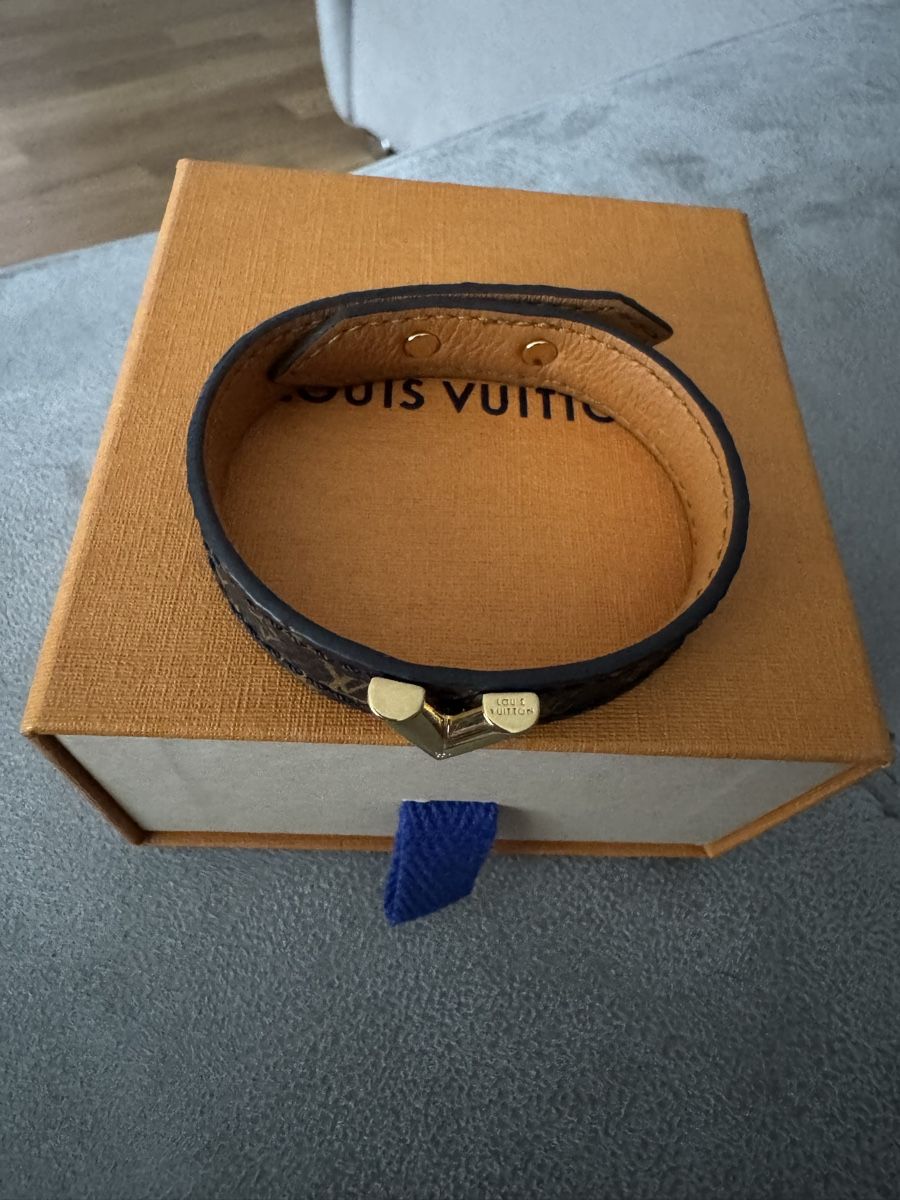 Louis Vuitton Bracciali & Braccialetti: Bracelet Louis Vuitton Marron – Usato da La Chaux-de-Fonds venduto da kel_9khc 1