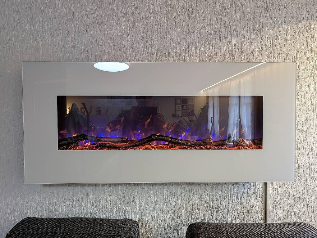 Camini: Wand Kamin mit 2 Heizstufen – Usato da Gossau SG venduto da Opelmatti 4