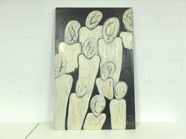 Original Gemälde "Der Krankenchor" von Helmut Lientscher