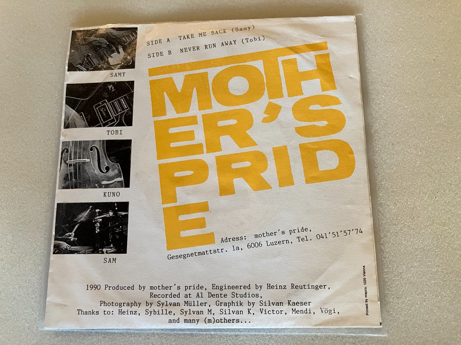 Dischi in vinile: Mother's Pride – Usato da Aarwangen venduto da Jukebox3 2