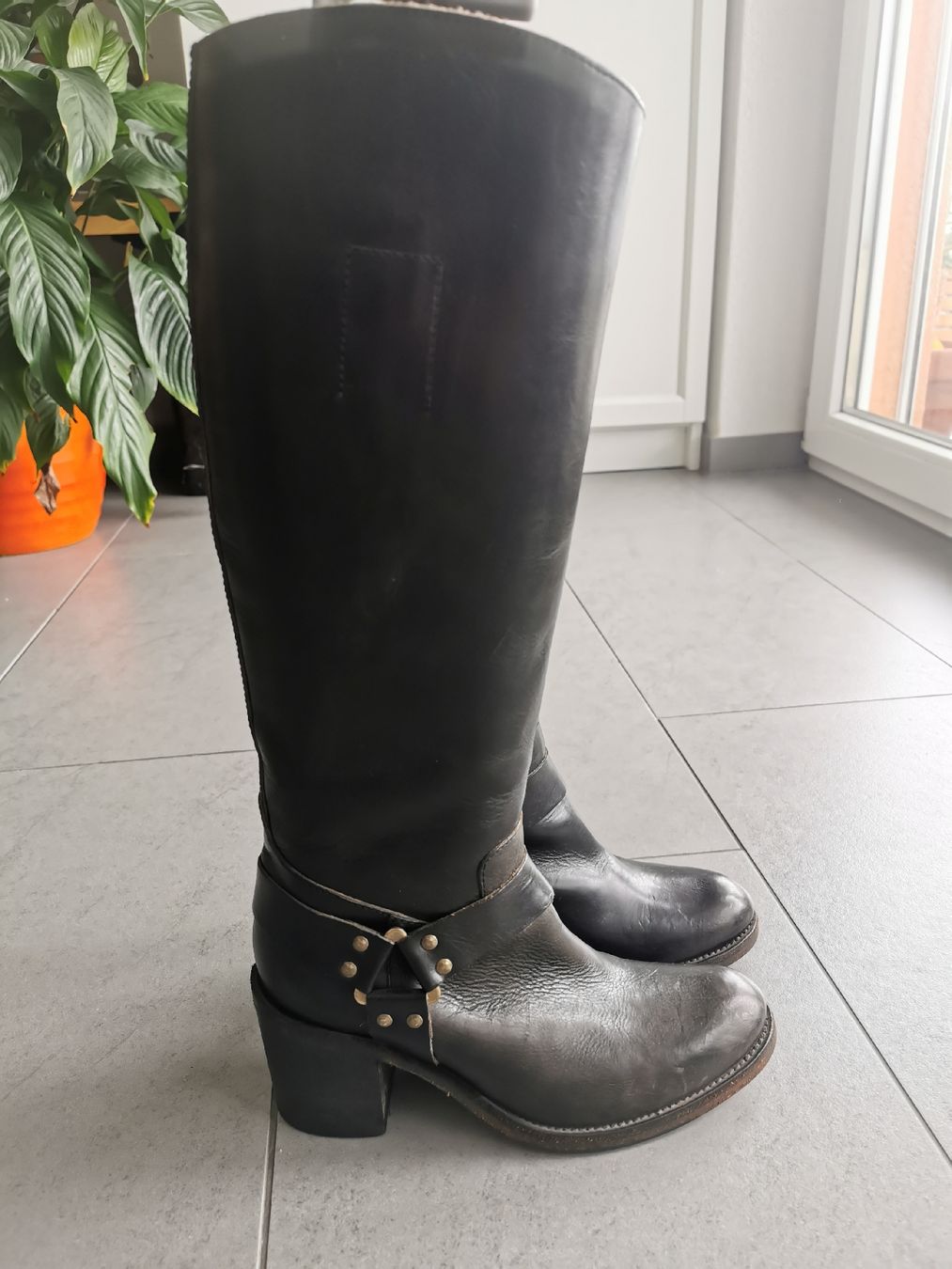Moma Scarpe da donna: Leder Stiefel Grösse 36 – Usato da Matten b. Interl venduto da PiotrBaraniak 1