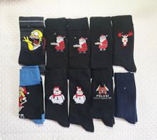 NEU! 10x Winter Socken Simpson Motiv Gr. 39-42