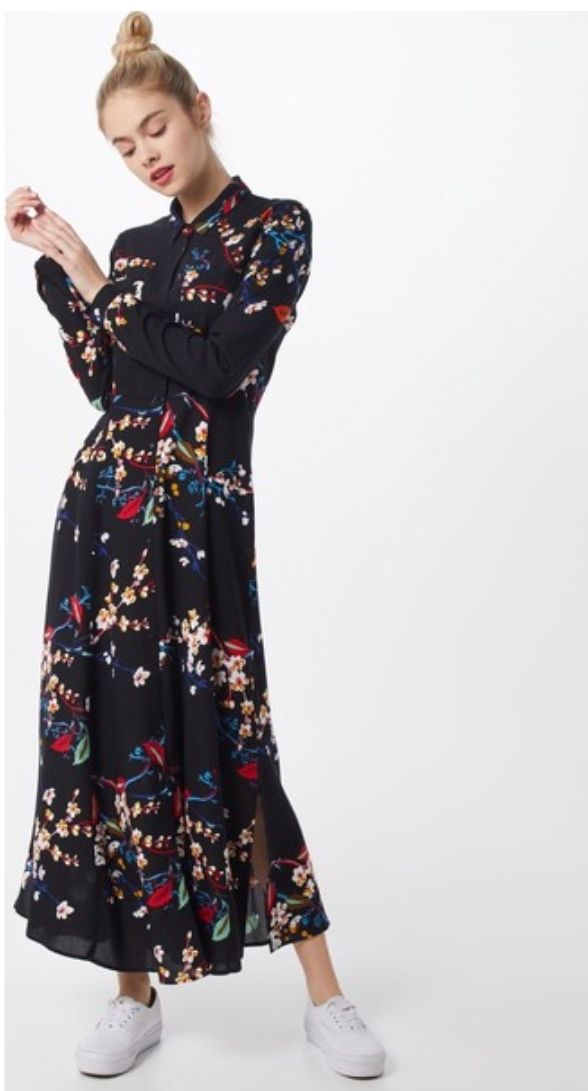 Mavi Vestiti: Maxikleid Mavi, Florales Muster, Viskose  – Usato da Uerikon venduto da pink_flamingo 1