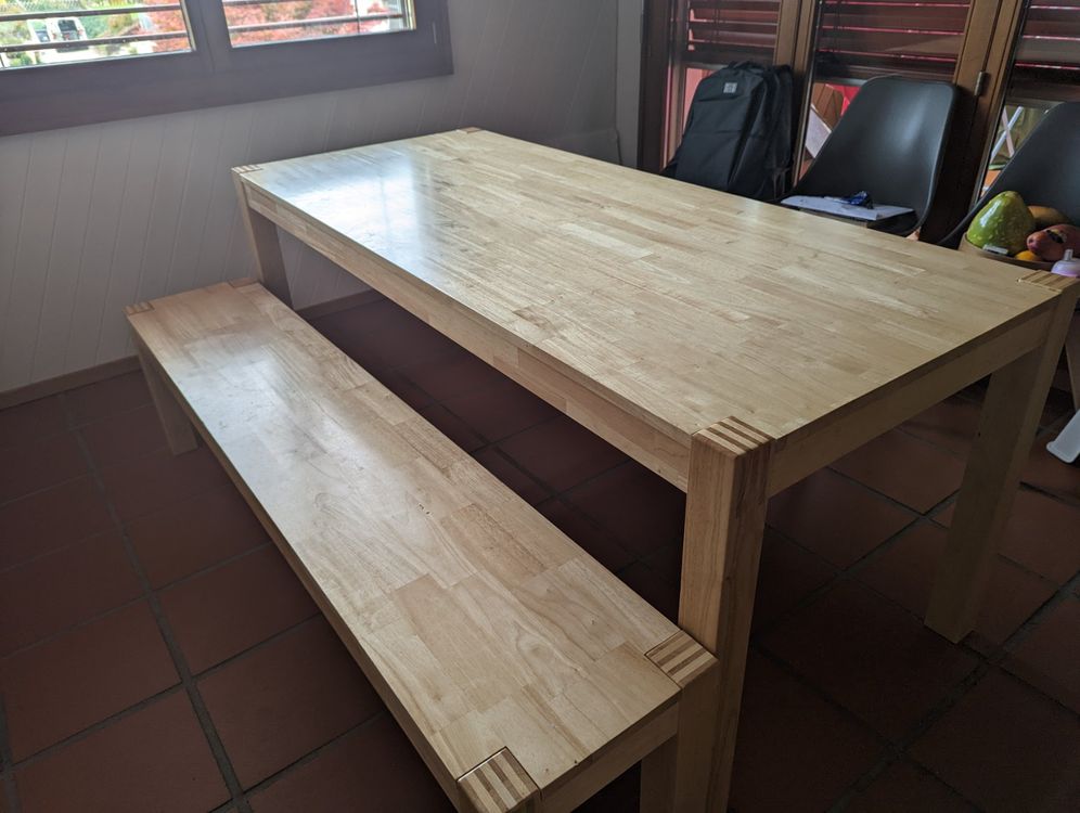 Nordby Ikea Tisch und Bank Kaufen auf Ricardo