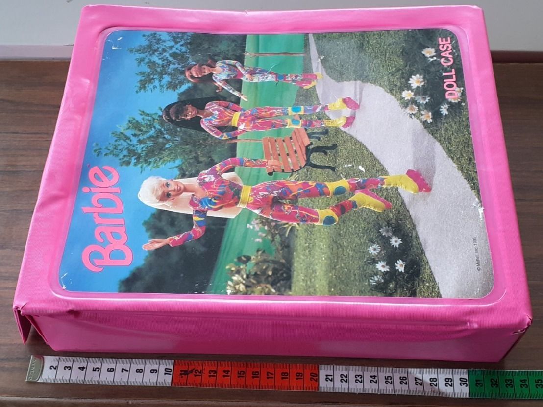 Puppen: Barbie Doll case Koffer Rollschuhbarbie 1990er – Gebraucht aus Mörschwil von lindaswunderkiste 2