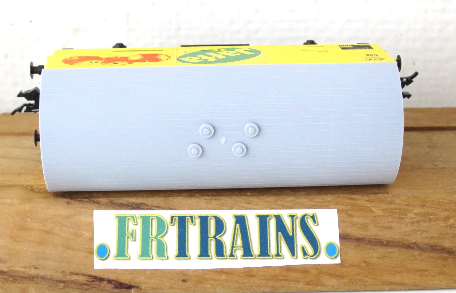 Fleischmann Modellini di ferrovie: FLEISCHMANN 5043 DB WAGON COUVERT JAFFA – Usato da Gland venduto da FRtrains 2