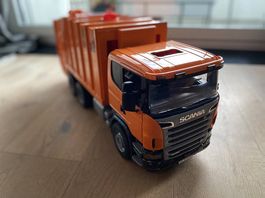 Bruder Spielzeug Auto Scania R560 Müllwagen LKW
