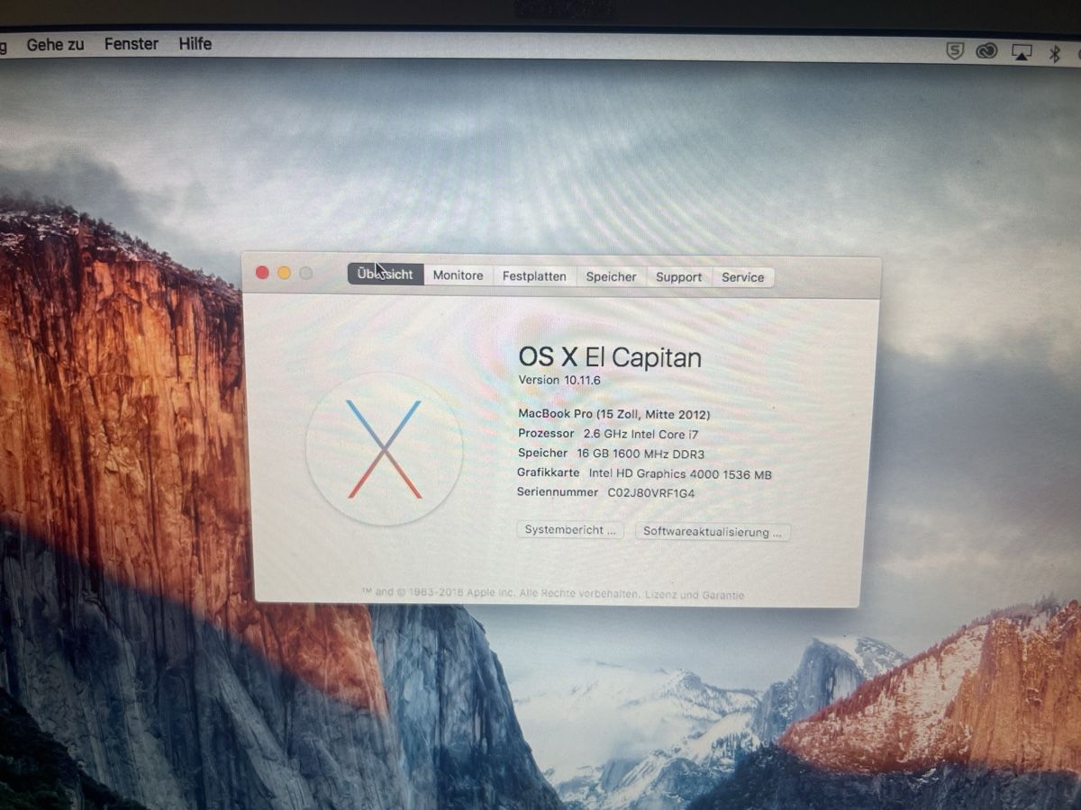 Apple Portables: Apple MacBook Pro 15 Zoll, Mitte 2012 – D'occasion à Basel par max_mgr8 3