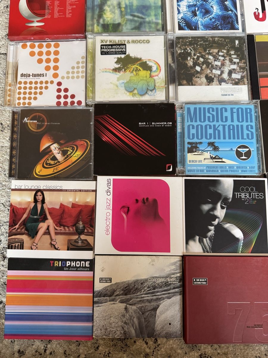CDs: CD Sammlung 33Stück Lounge/Elektro – Gebraucht aus Rüti ZH von make 1