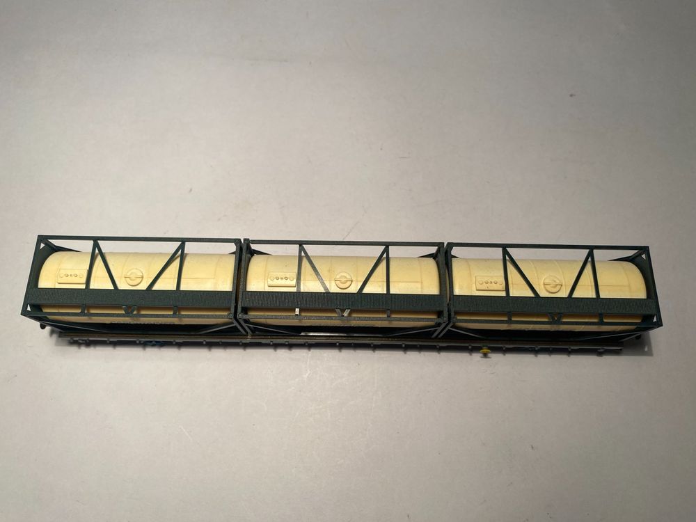 HAG, Tankcontainer SBB Sgs 20“ CARGOTRAINER, DC Achsen 6