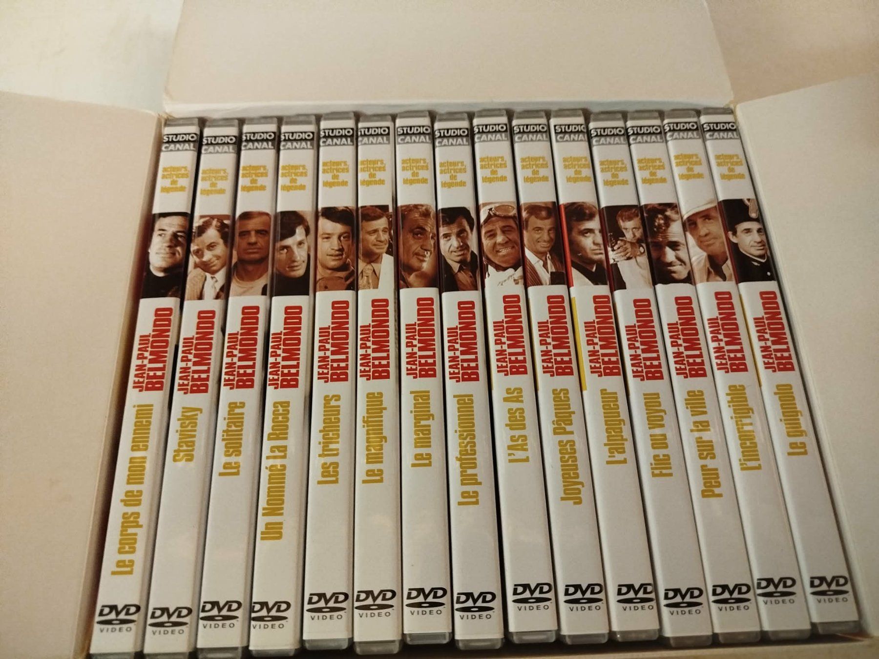 Alle DVDs: Coffret Jean Paul Belmondo – Gebraucht aus La Chaux-de-Fonds von Emmaus2300CDF 2