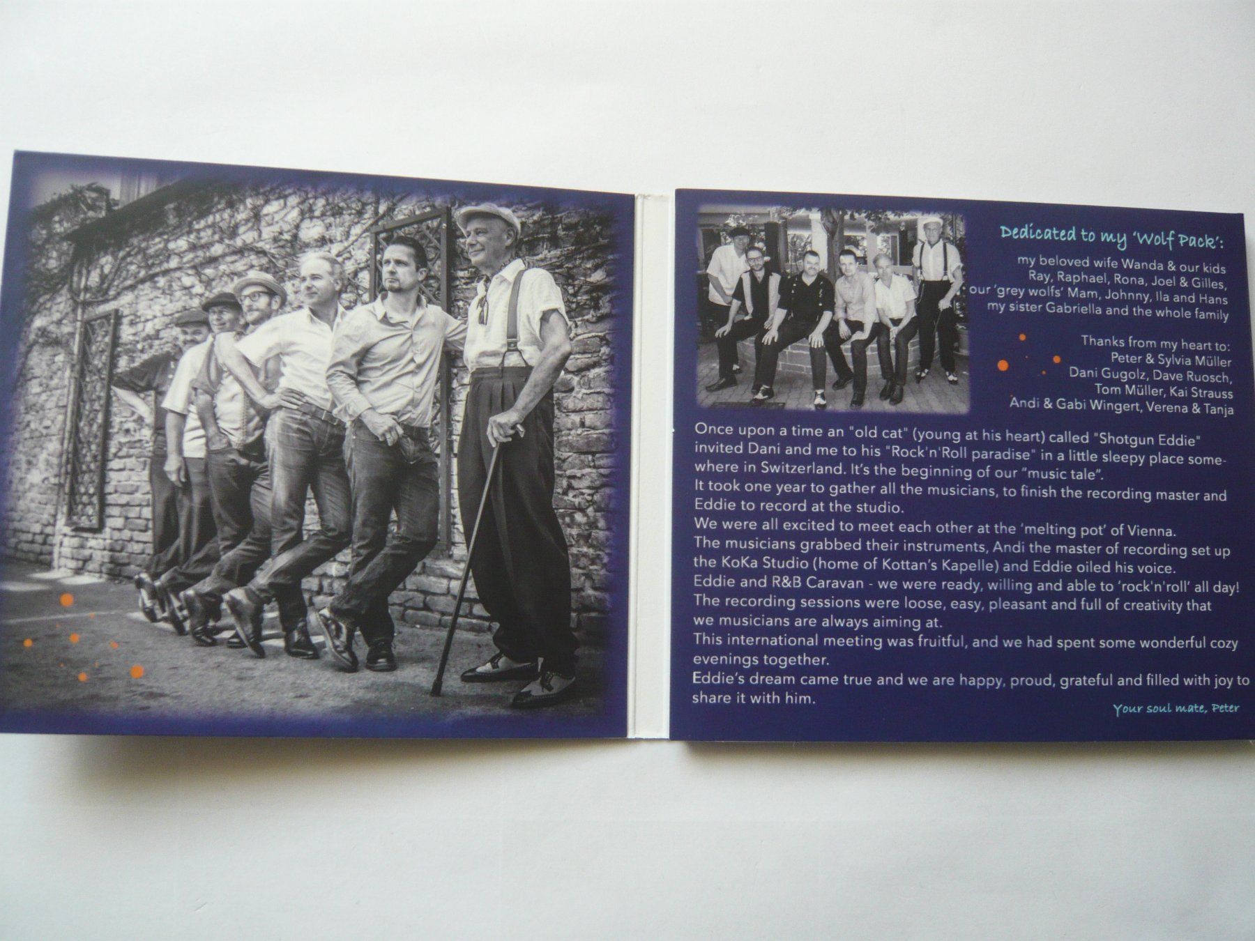 CD: EDDIE J. WOLF & HIS RHYTHM PACK – Usato da Winterthur venduto da Cajun 1