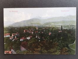 Au  Ansichtskarte   Rheintal  1913   St.Gallen