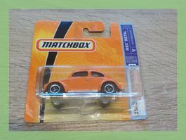Matchbox VW Käfer 1962 orange Modellauto neu in OVP