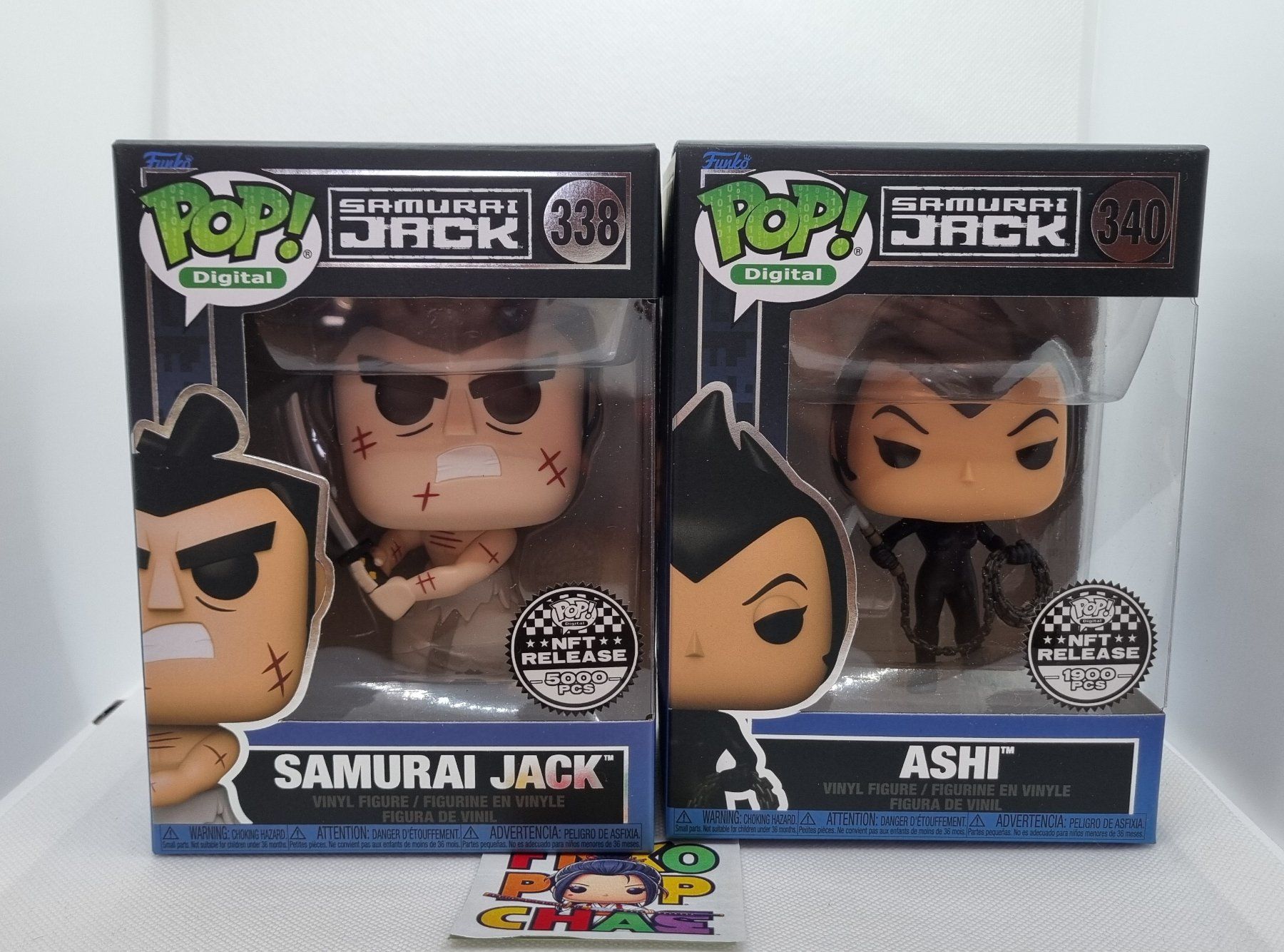 Funko Statuette: Funko POP! Digital Cartoon Network - Samurai Jack + Ashi – Nuovo (secondo la descrizione) da Vernayaz venduto da fnkochase