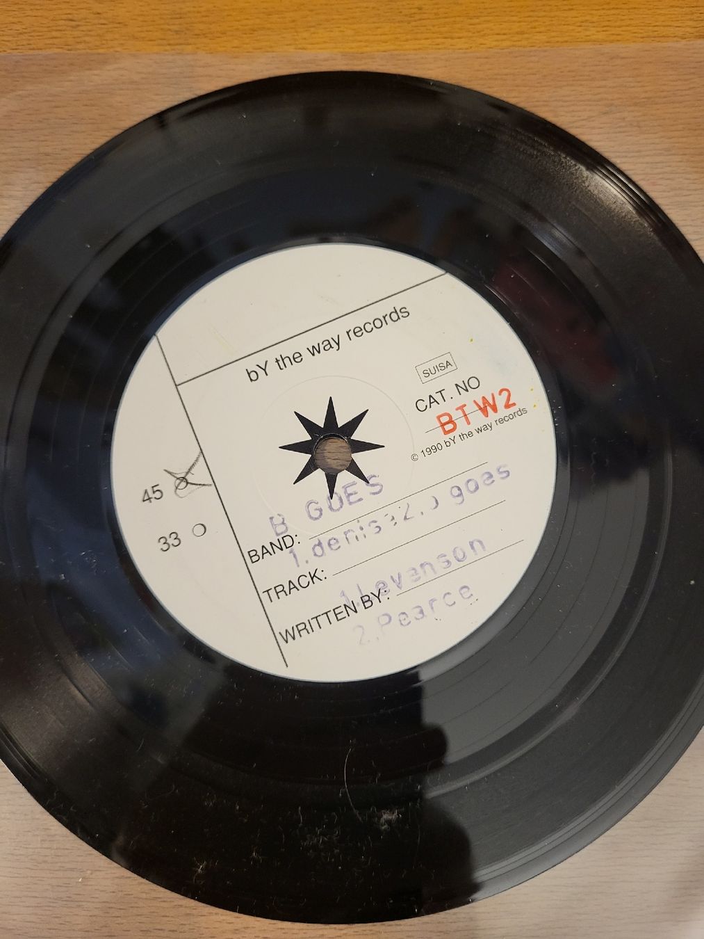 Dischi in vinile: B Goes - Denise 7" Vinyl Single – Usato da Thun venduto da Kissthis 1