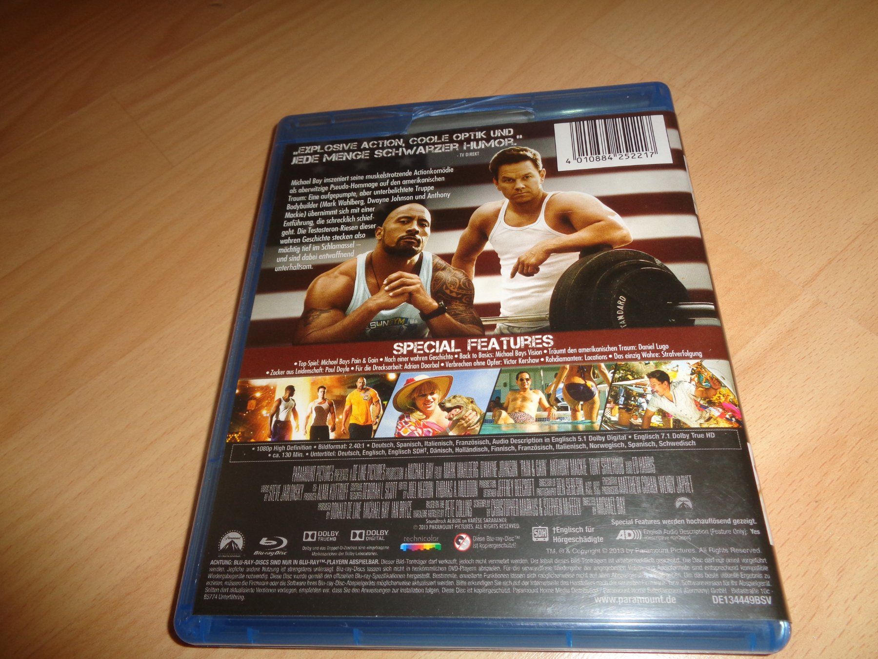 Tutti i DVDs: Pain & Gain BLU-RAY – Usato da Olten venduto da Disc-Verkauf 2