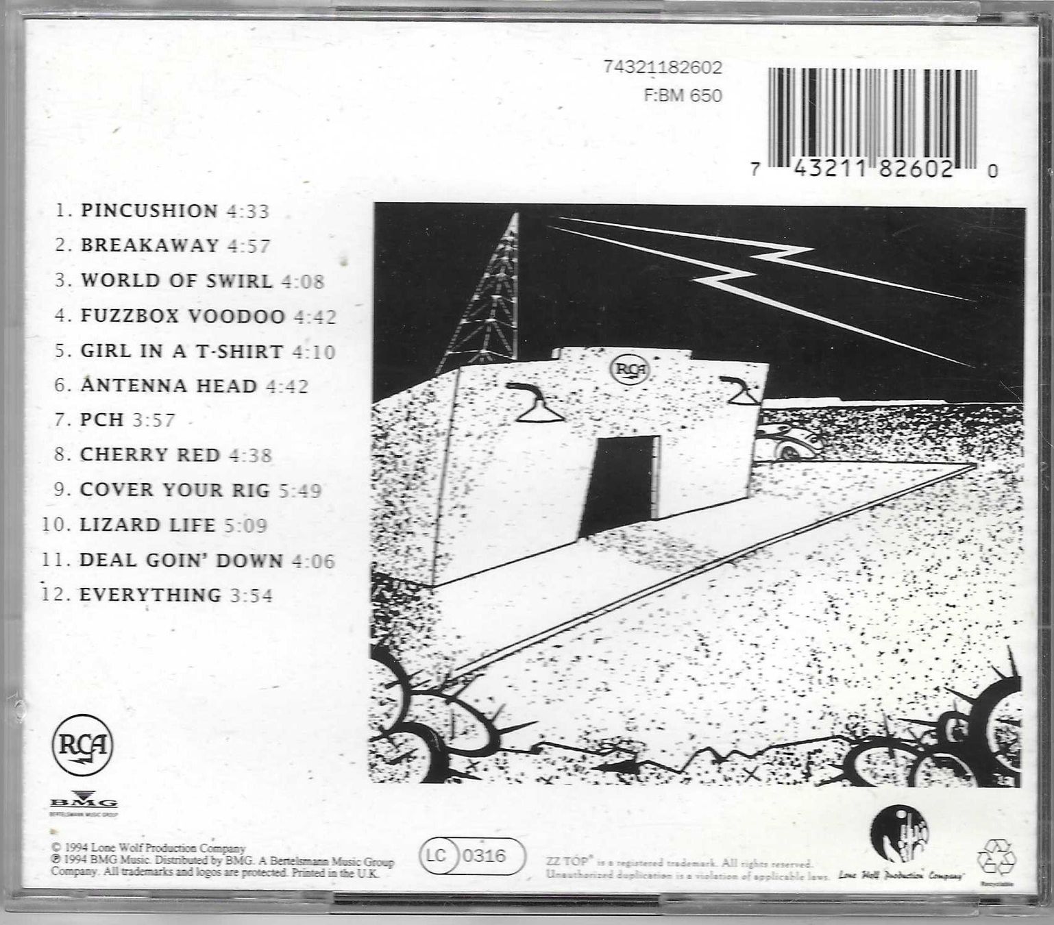 CDs: ZZ TOP  -  ANTENNA – D'occasion à Bex par Giorgiob 1