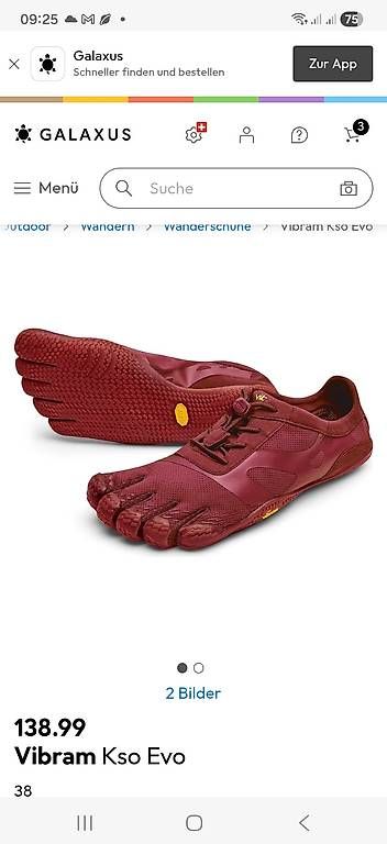 Scarpe da donna: Vibram KSO Evo – Usato da Lauwil venduto da ime_nmx8