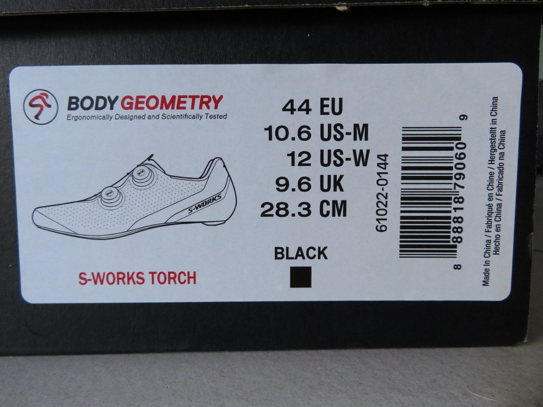 Specialized Scarpe da uomo: Specialized S-Works Torch 44 (neuve 390.-) – Usato da Eysins venduto da zur_7j5l 2