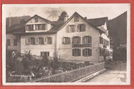 Vorderwäggital Vorderthal - Gasthaus Rössli - Fotokarte 1922