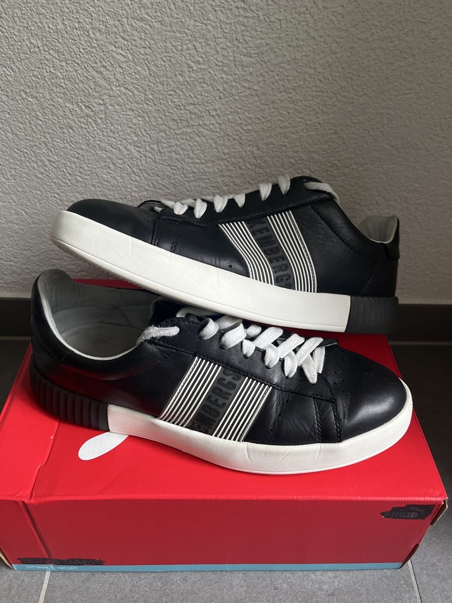 Bikkembergs Scarpe da uomo: Bikkembergs Herren Leder Sneaker – Usato da Wangen b. Olten venduto da break72 2