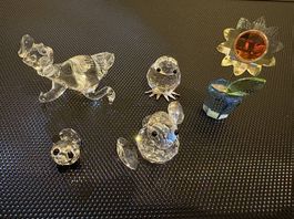 Swarovski und Kristall Figuren